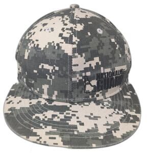 National Guard Digital Camo Snapback Hat Green Tan Black Adjustable Cap